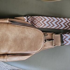 Leather Shoulder Sling Bag